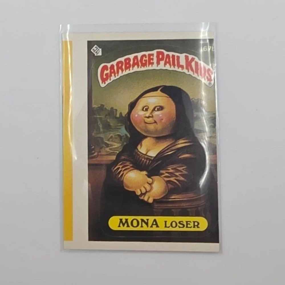 Topps Garbage Pail Kids OS2 Mona Loser 67b 1986 Original Series 2 Error Cut